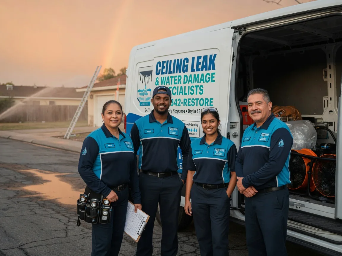 Ceiling Leak Cleanup company in Blackwater, VA