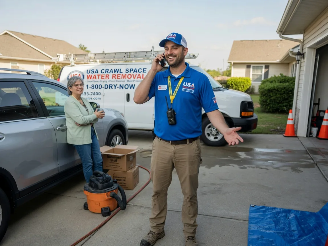 Crawl Space Water Removal Blackwater, VA FAQs